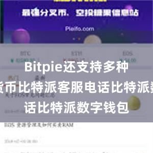 Bitpie还支持多种语言和货币比特派客服电话比特派数字钱包