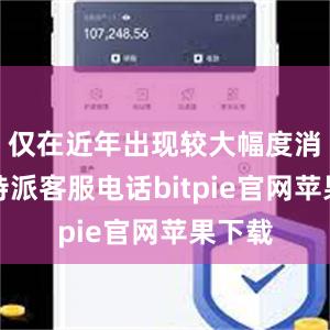 仅在近年出现较大幅度消融比特派客服电话bitpie官网苹果下载