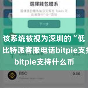 该系统被视为深圳的“低空大脑”比特派客服电话bitpie支持什么币