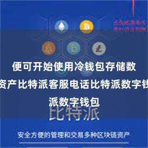 便可开始使用冷钱包存储数字资产比特派客服电话比特派数字钱包