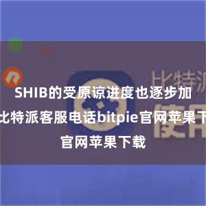 SHIB的受原谅进度也逐步加多比特派客服电话bitpie官网苹果下载