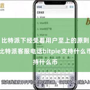 比特派下经受着用户至上的原则比特派客服电话bitpie支持什么币