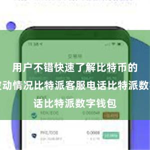 用户不错快速了解比特币的价钱波动情况比特派客服电话比特派数字钱包