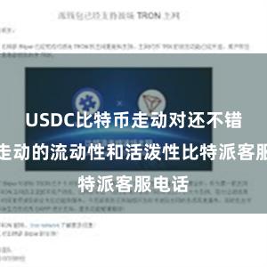USDC比特币走动对还不错提升走动的流动性和活泼性比特派客服电话
